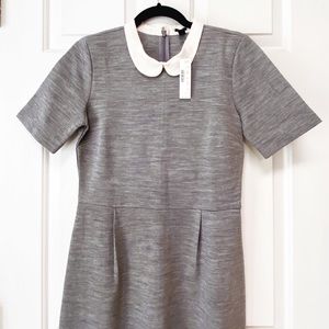 J. Crew Silk Peter Pan Collar Dress Size 6 NWT